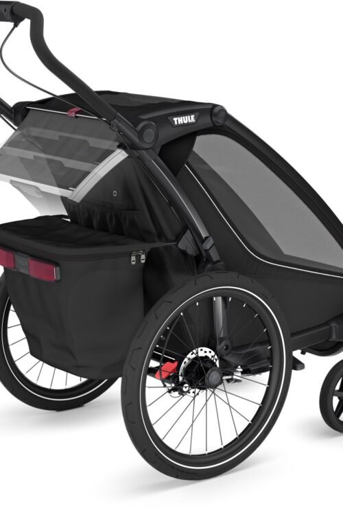 Remorque de vélo ​Thule pour 1 Enfant – Chariot Sport 2 Single – noir