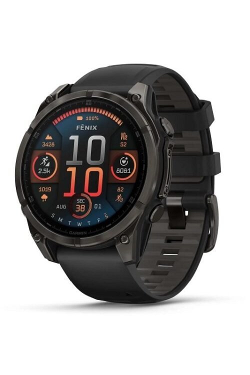 Montre Garmin Fenix 8 AMOLED Sapphire Titane 47mm