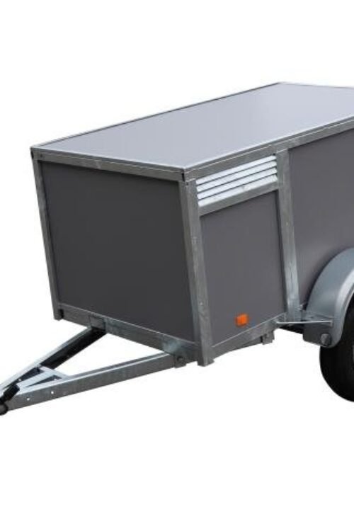 BW Trailers Remorque 3 chiens gris