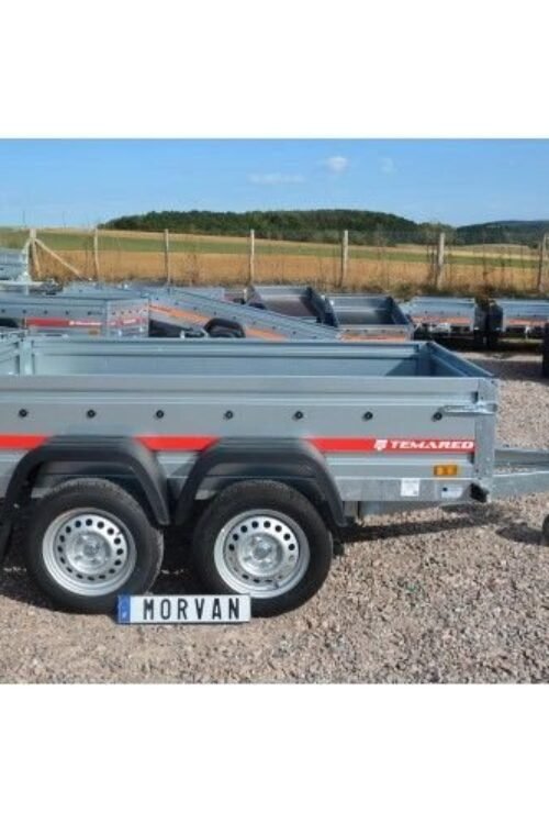 Temared galva basculante double essieux 750KG