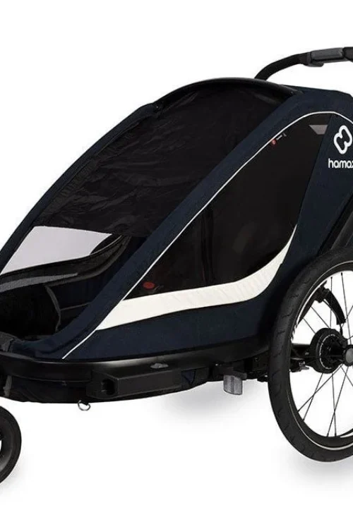 Remorque pour vélo​ Hamax 2 Enfants – Breeze – noir