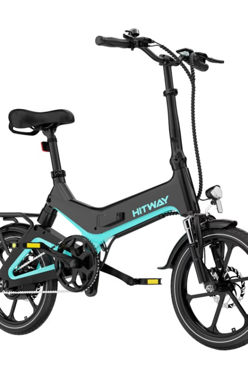 Vélo à assistance électrique pliant Hitway BK2 16&Prime; sans panier