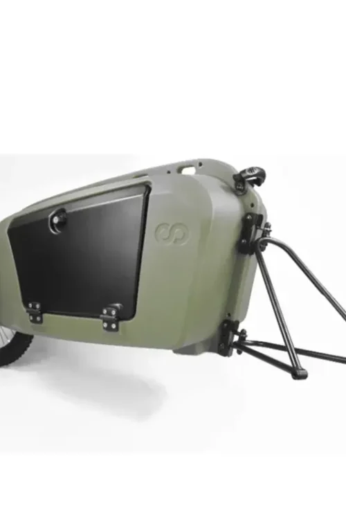 Remorque vélo pour chiens​ sur tige de selle Kern SolarMoov