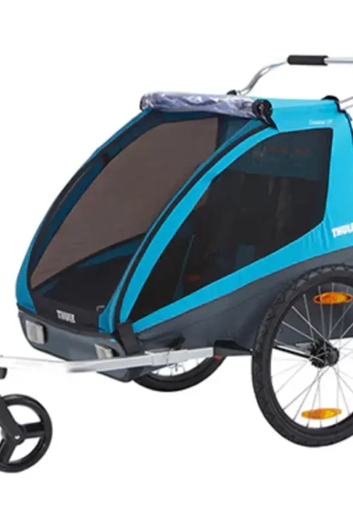 Remorque poussette 2 enfants pour vélo Thule Chariot Coaster XT